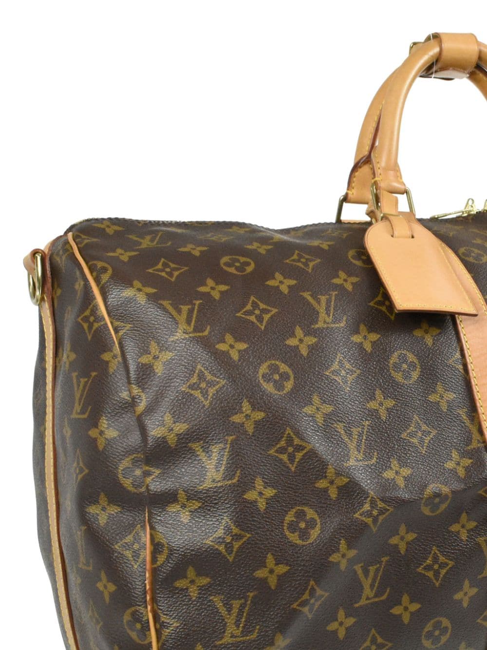 Louis Vuitton Keepall 55 Bandouliere M41414 Monogram Canvas 2way