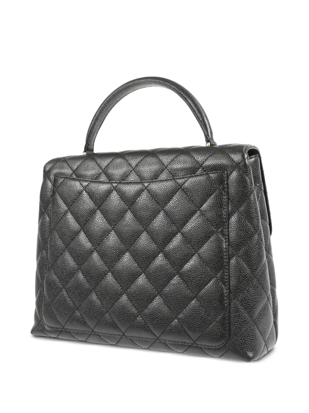 CHANEL Pre-Owned 2000 Classic Flap medium schoudertas - Zwart