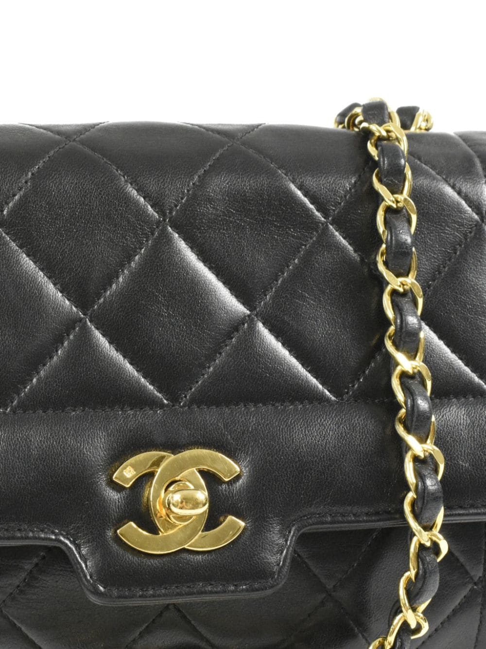 Chanel Pre-owned 1992 Classic Flap Tweed Top-Handle Bag