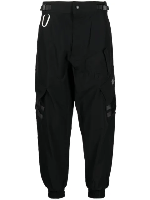 izzue pantalones cargo con diseño tapered