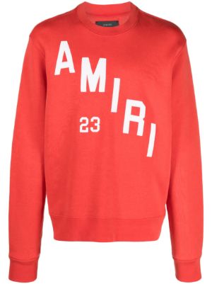 amiri amiri logo printed crewneck sweatshirt｜TikTok Search