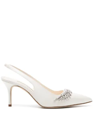 MANOLO BLAHNIK - マノロブラニク FORTUNI レースベルベット