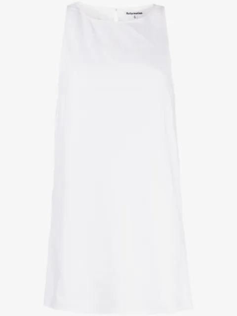 Reformation Minikleid aus Leinen