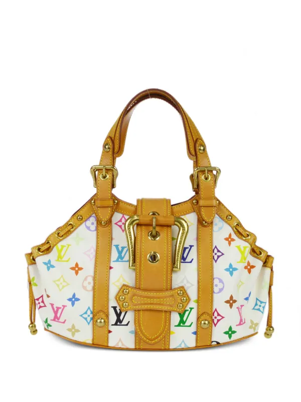 Louis Vuitton 2004 Pre-owned Theda GM Handbag - White