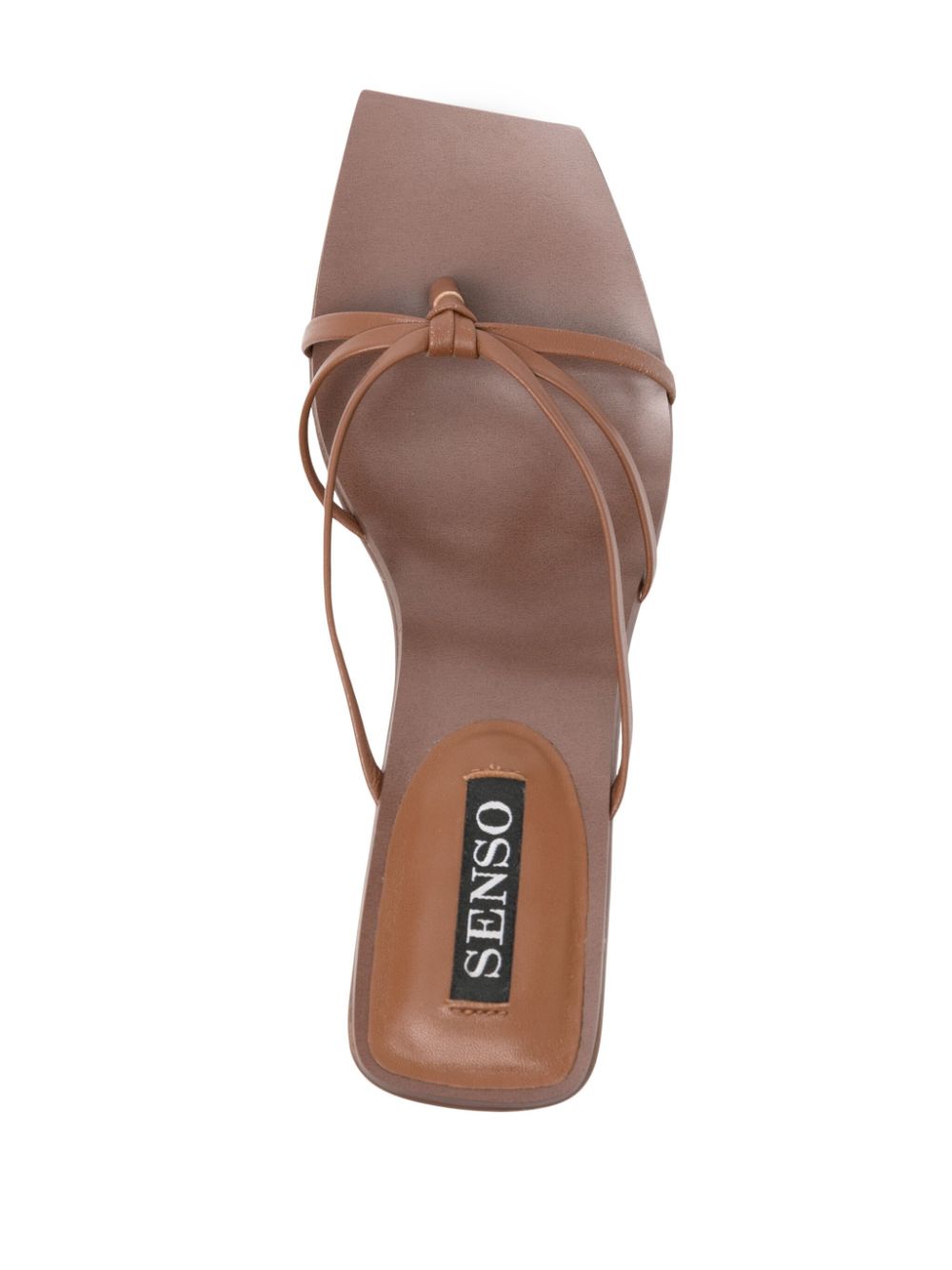 Senso Maria 70mm leren sandalen Bruin