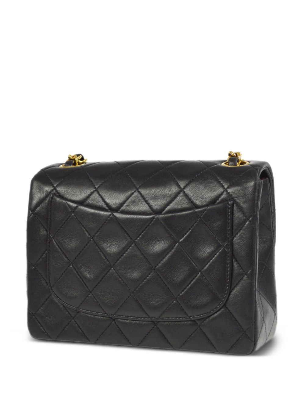 CHANEL Pre-Owned 1992 Classic Flap kleine schoudertas - Zwart