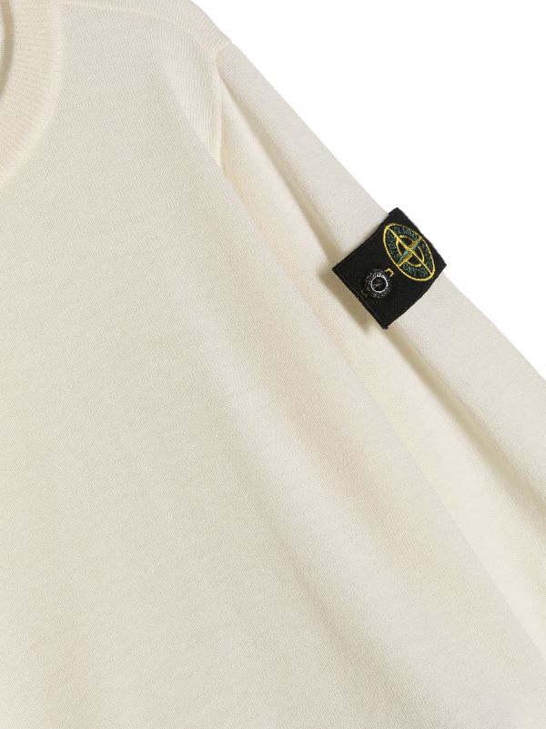 Stone island ivory online sweatshirt