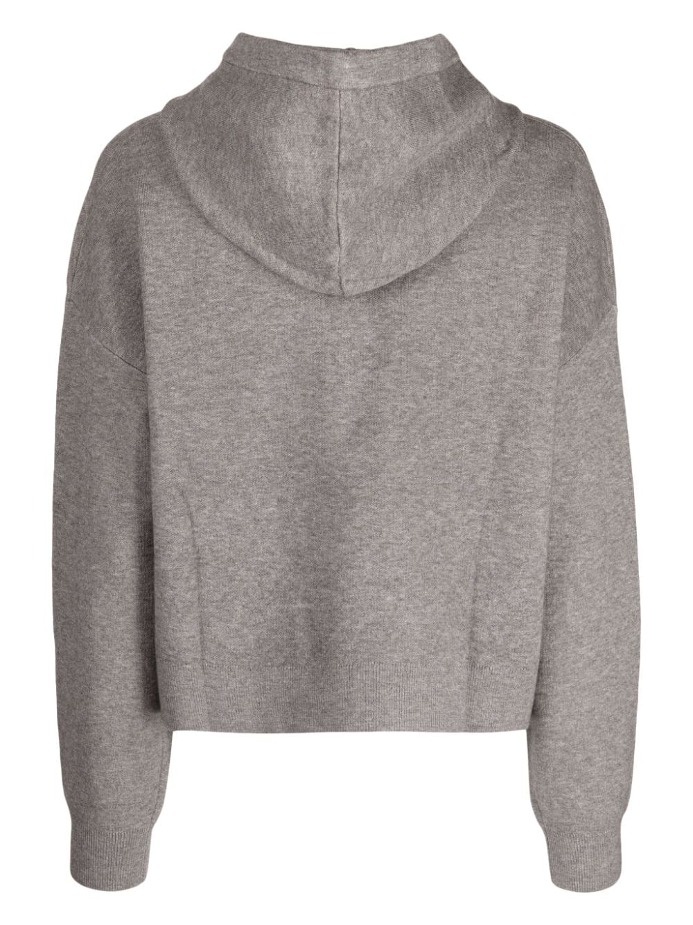 izzue Hoodie met logopatch - Grijs