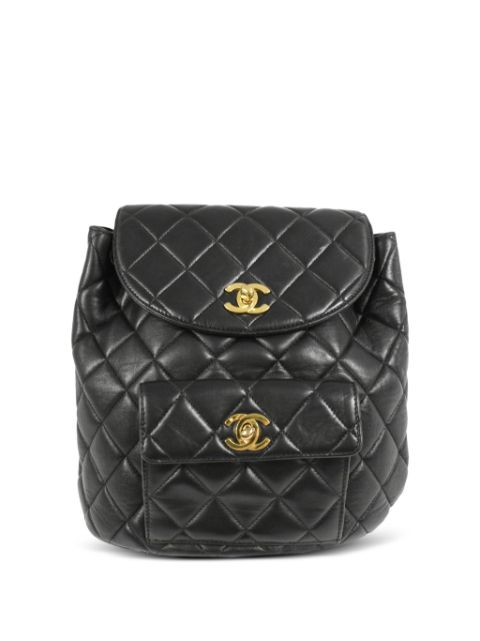 HOT SALE CHANEL 1990-2000s Duma backpack Women