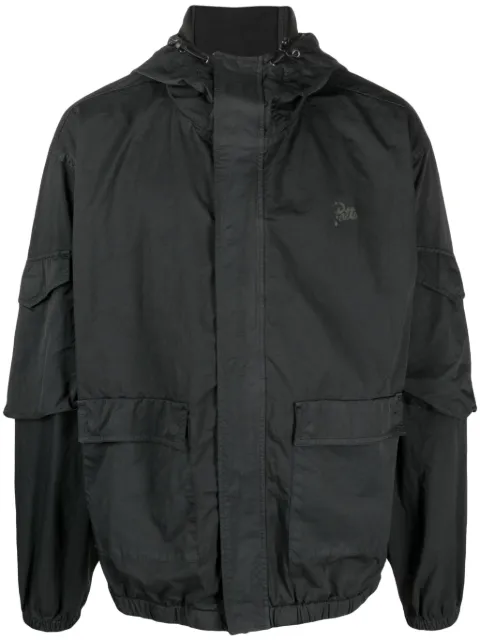 PATTA logo-embroidered drawstring jacket