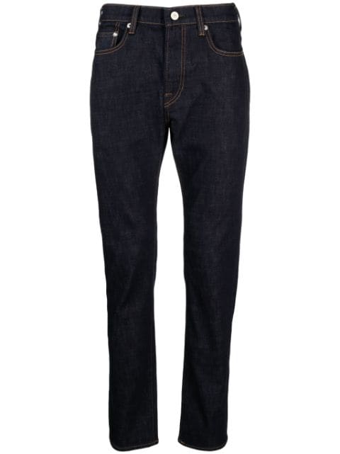 PS Paul Smith contrast-stitching dark-wash jeans 