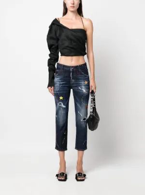 DSQUARED2 Cropped Jeans for Women - Shop on FARFETCH