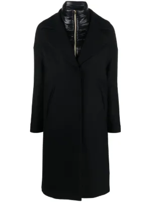 【ヘルノ】 Coats - Single Breasted Coats コート Herno single-breasted Coat | Blue | FARFETCH