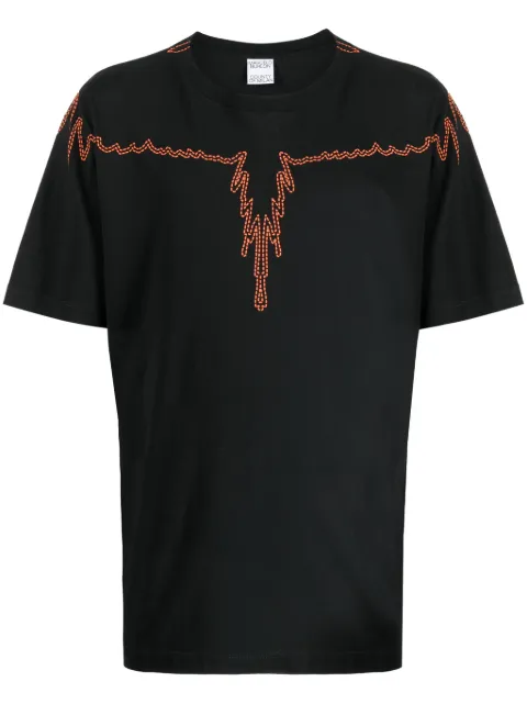 Marcelo Burlon County of Milan Icon Wings-embroidered cotton T-shirt