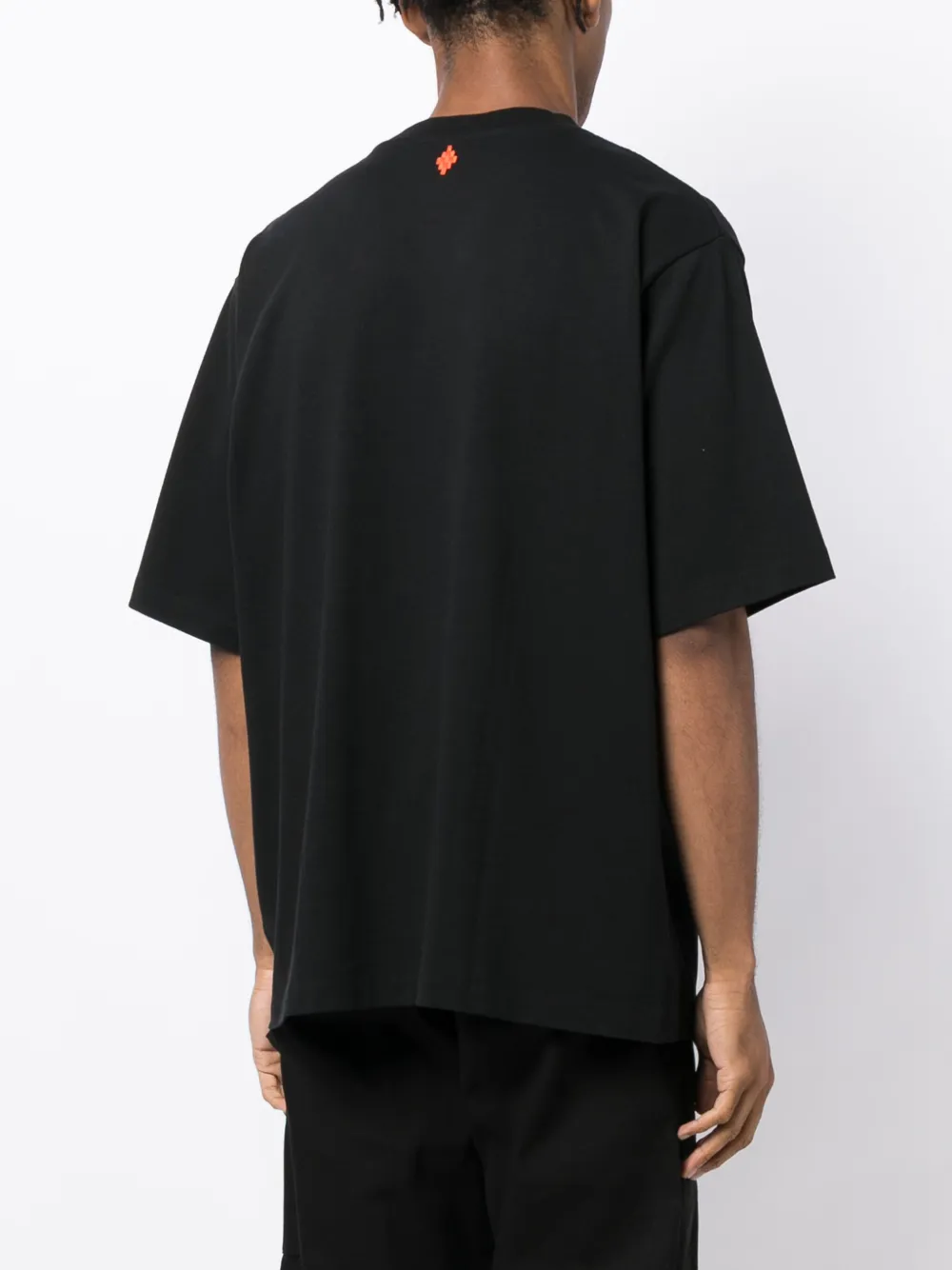 COUNTY OF MILAN Katoenen T-shirt Zwart