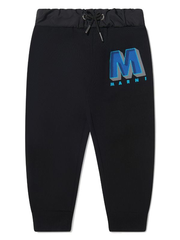 Marni Kids logo-print Jersey Track Pants - Farfetch
