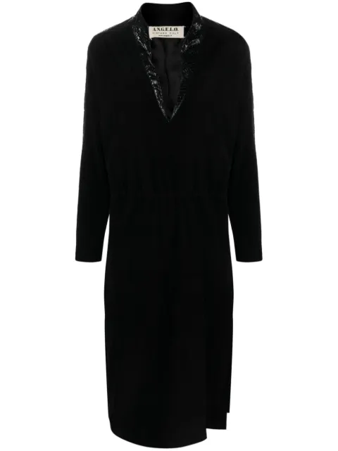 A.N.G.E.L.O. Vintage Cult 1980s panelled shift midi dress