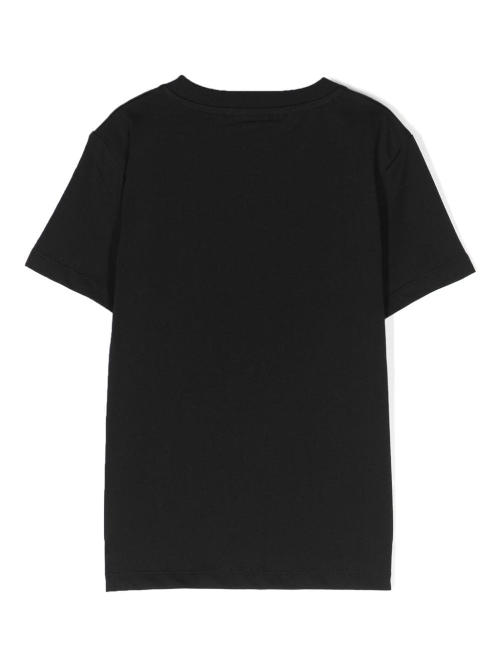 Balmain Kids T-shirt met geborduurd logo - Zwart