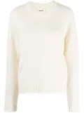 KHAITE Mae cashmere crew-neck jumper - Neutrals