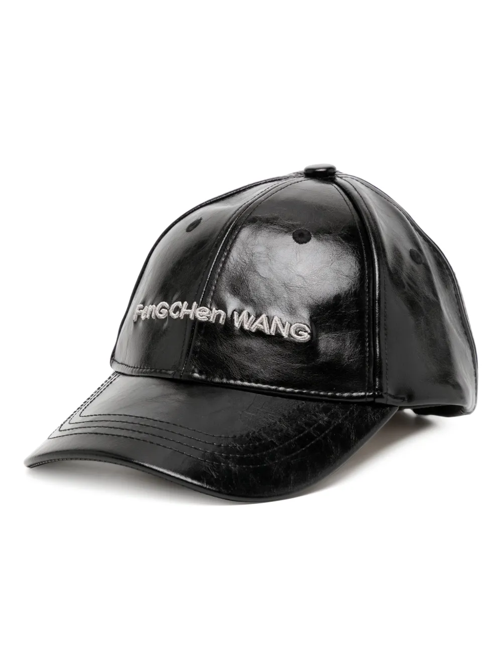 Feng Chen Wang Pet met geborduurd logo Zwart