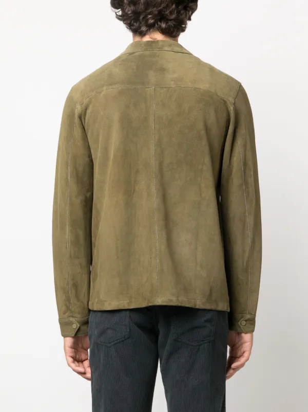 Herno Goat Suede Shirt Jacket - Farfetch