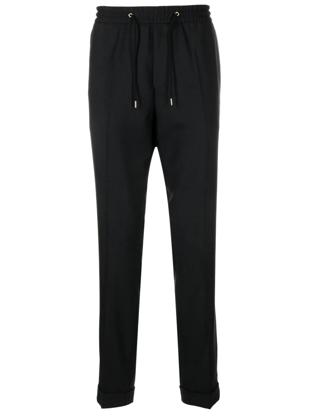 Paul Smith drawstring wool chino trousers | Black | Image 1