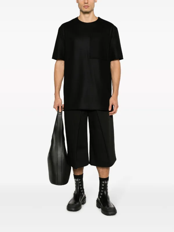 Jil Sander ジップディテール Tシャツ | ブラック | FARFETCH JP Jil Sander ジップディテール Tシャツ | ブラック | FARFETCH JP