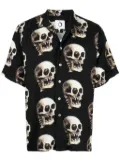 Endless Joy skull-print short-sleeve shirt - Black