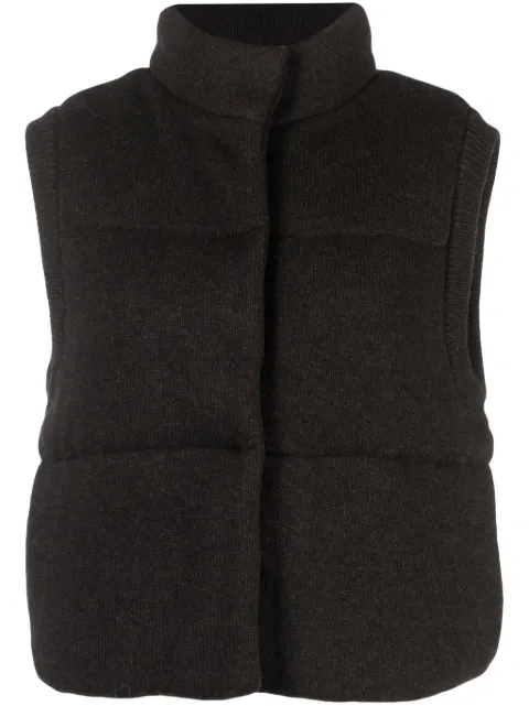 Le Kasha Montana padded cashmere gilet