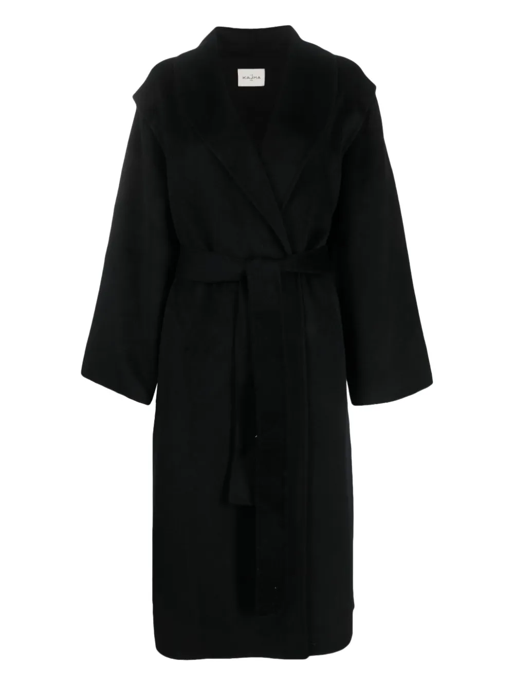 Le Kasha Soura cashmere coat | Black | Image 1