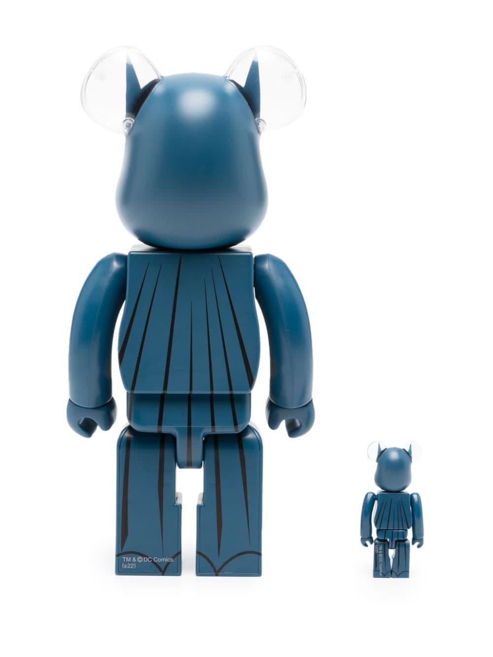 Medicom Toy x Batman BE@RBRICK 100% and 400% figure set - Blauw