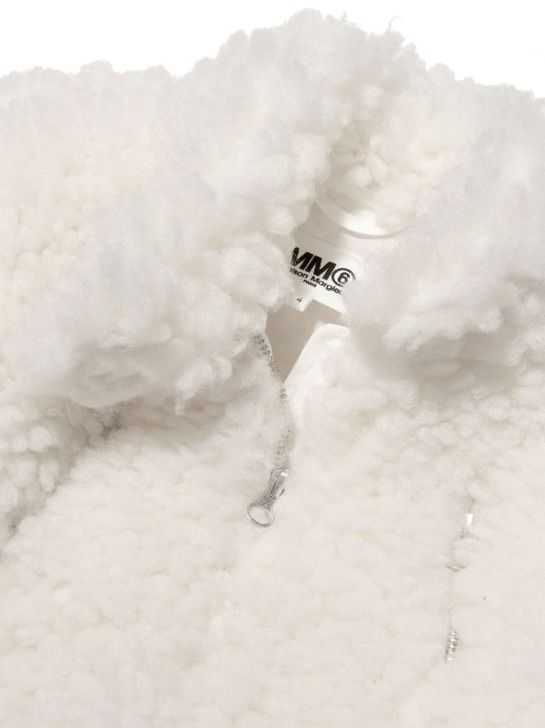 Kids on sale shearling coat