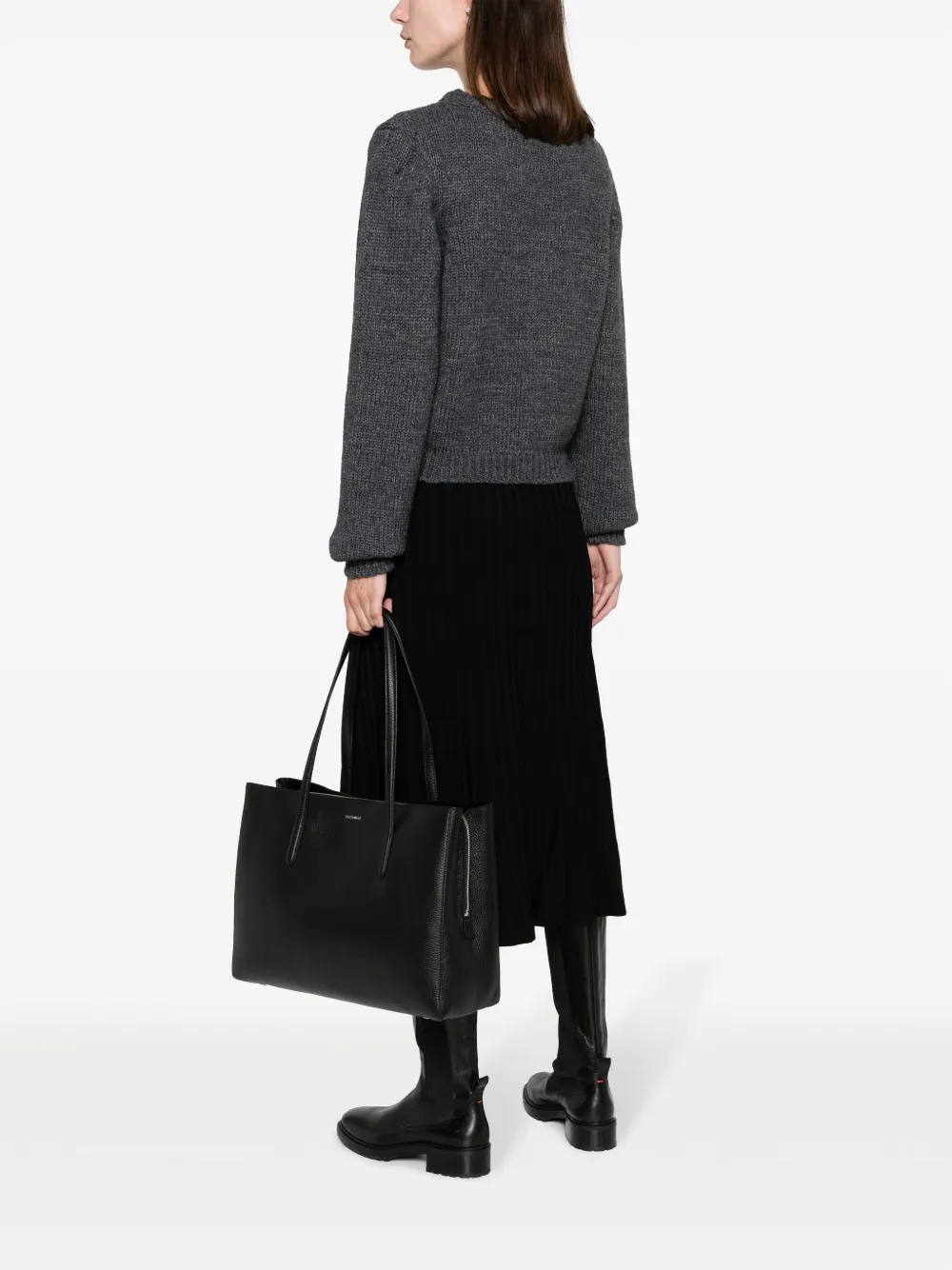 Coccinelle Leren shopper - Zwart