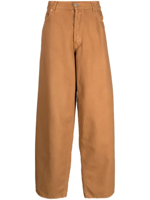 Haikure pantalones rectos con parche del logo