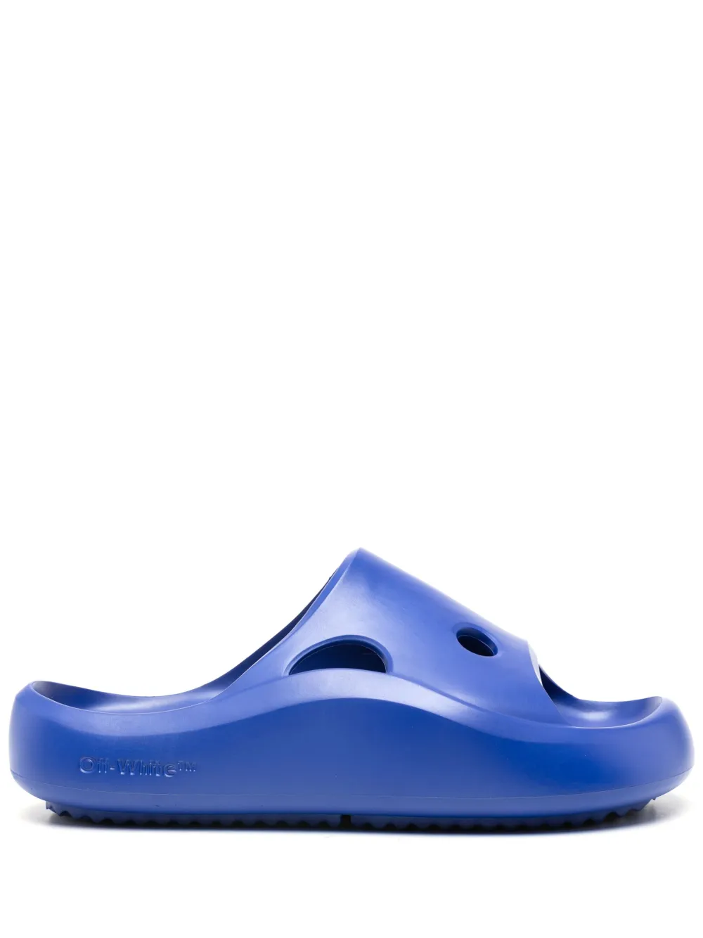 Off-White Meteor cut-out slides Blue