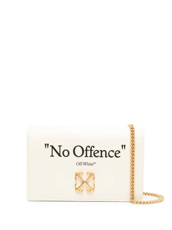 Off-White Jitney Leather Crossbody Bag - Farfetch