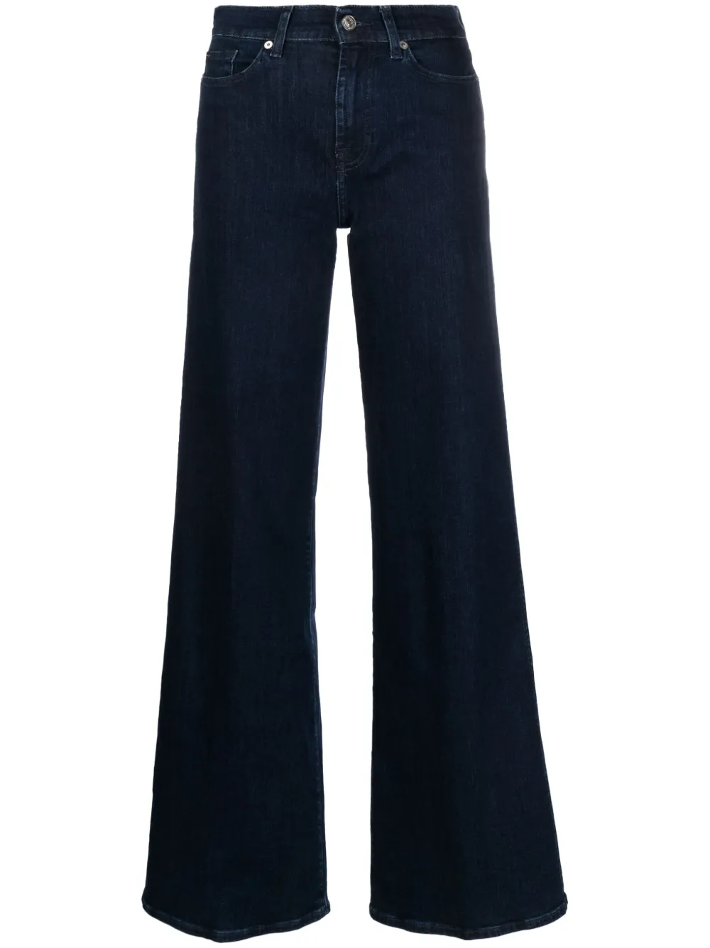 7 For All Mankind Jeans met wijde pijpen Blauw