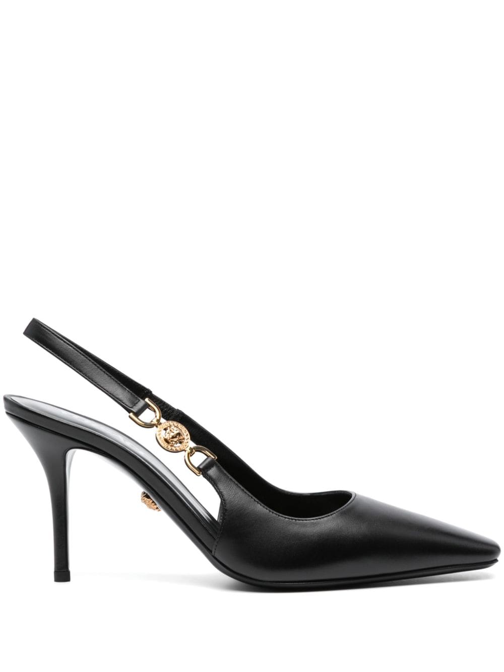 Versace Medusa ’95 85mm slingback pumps – Black