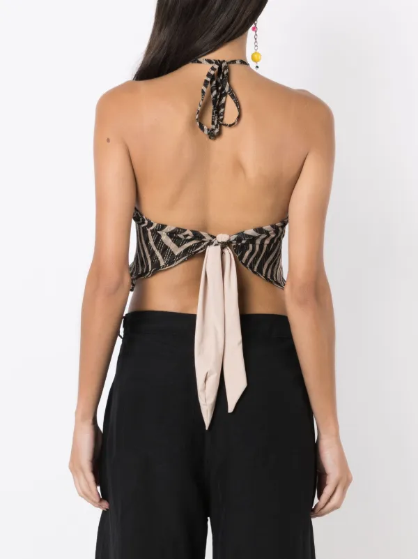 bow-detail bag chain