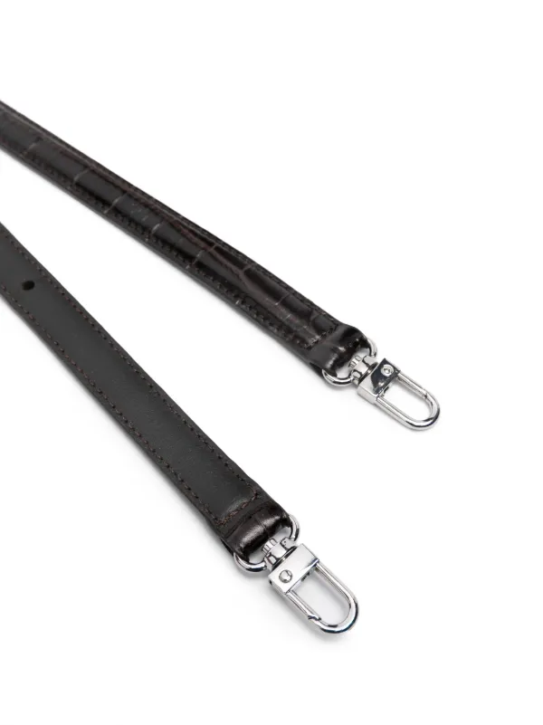 ★送料 関税込★TOTEME★TOTEME DOUBLE CLASP LEATHER BELT★ Double clasp leather belt black – TOTEME