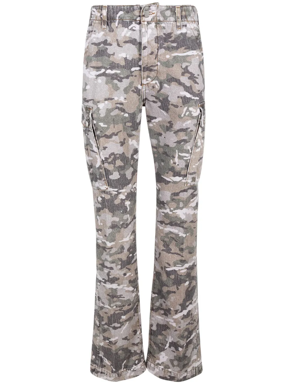 AMIRI Cargo M65 con stampa camouflage - Verde