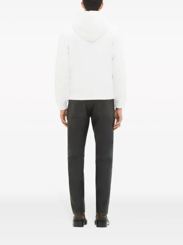 Courrèges ジップアップ パーカー | ホワイト | FARFETCH JP