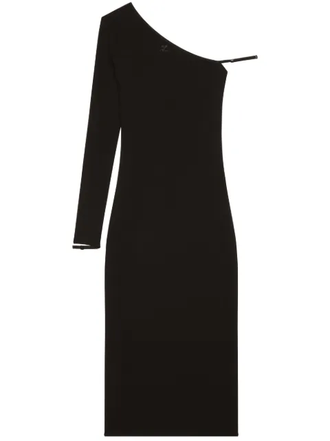 Courrèges one-sleeve midi dress