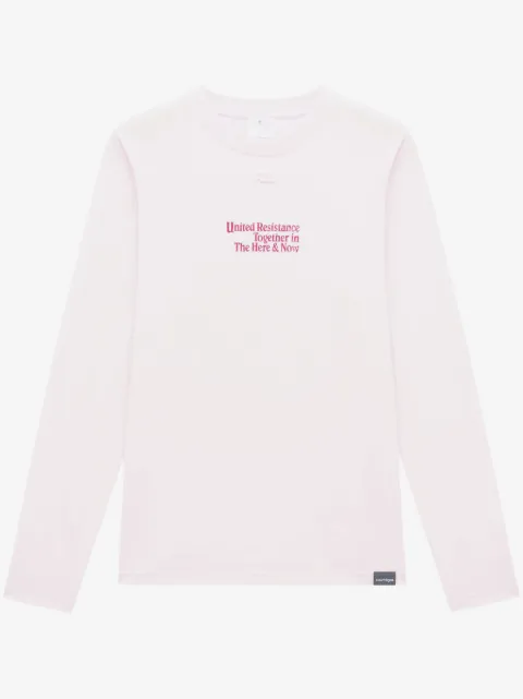 Courrèges logo-appliqué sweatshirt