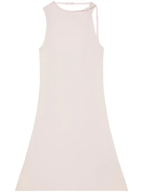 Courrèges robe courte à bretelles torsadées