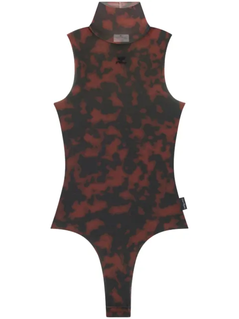 Courrèges tortoise high neck bodysuit