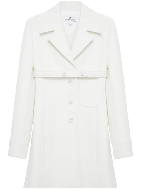 Courrèges belted coat