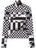 PUCCI Giardino-print long-sleeve top - Grey