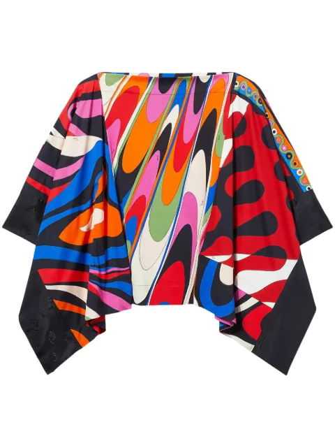 PUCCI Onde-print blouse