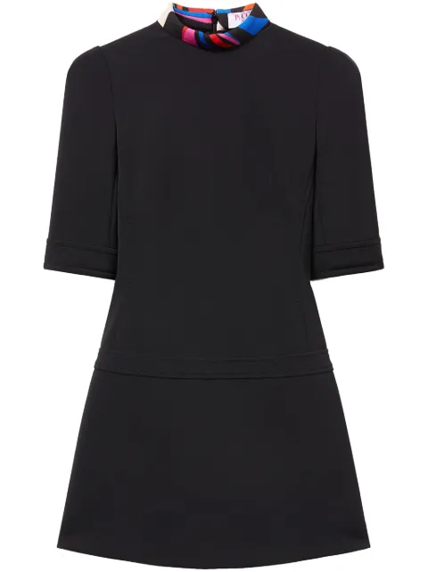 PUCCI vestido corto manga corta